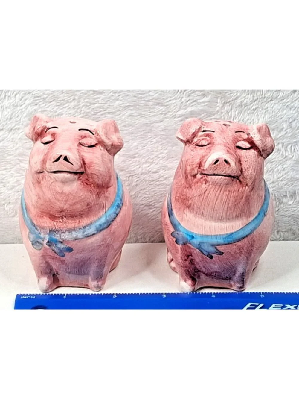 Vintage Alco Pig Salt & Pepper Shakeables NEW Ceramic Shakers 3